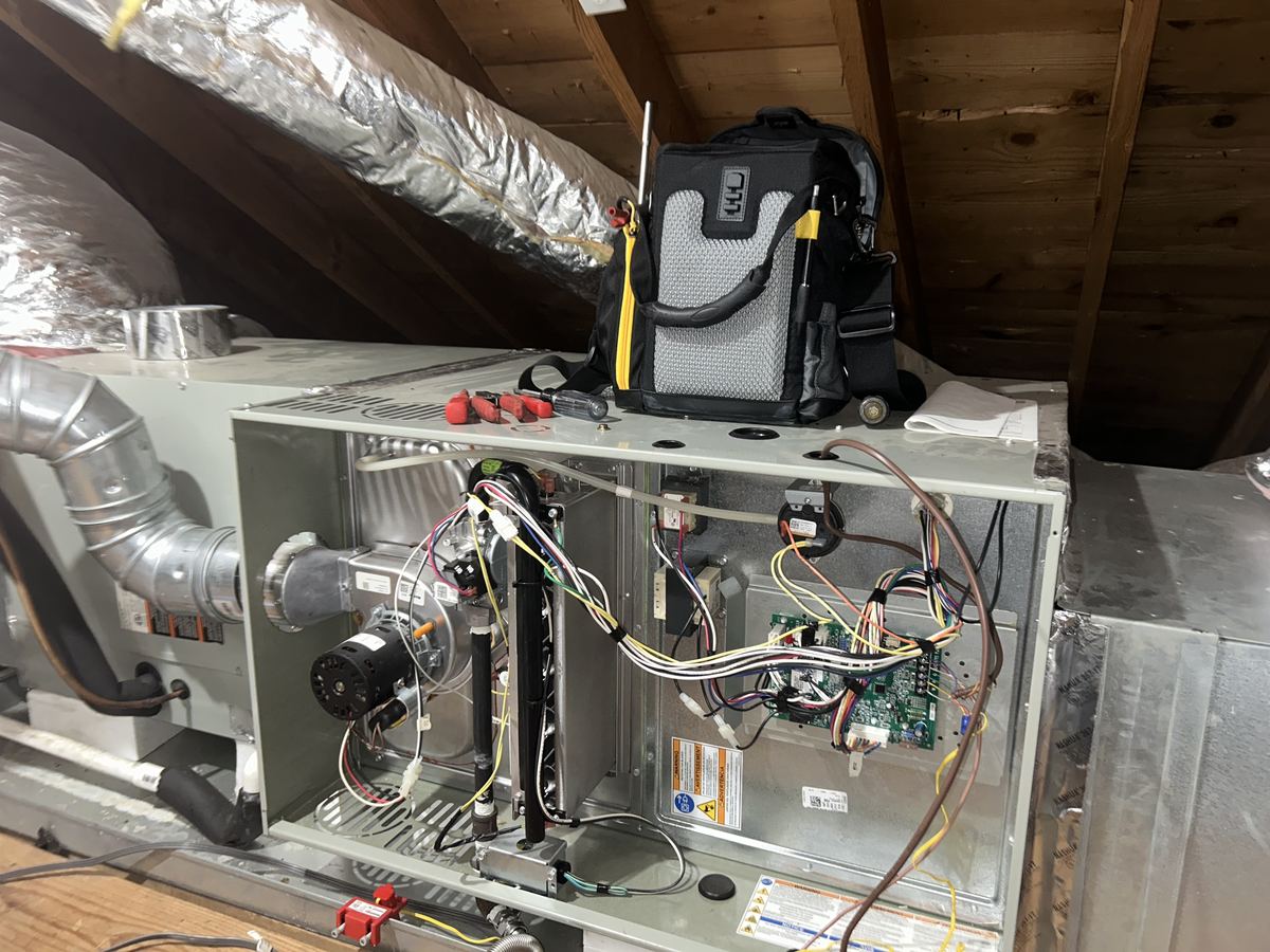 Comfortable LLC HVAC and electrical project in the Memphis area
