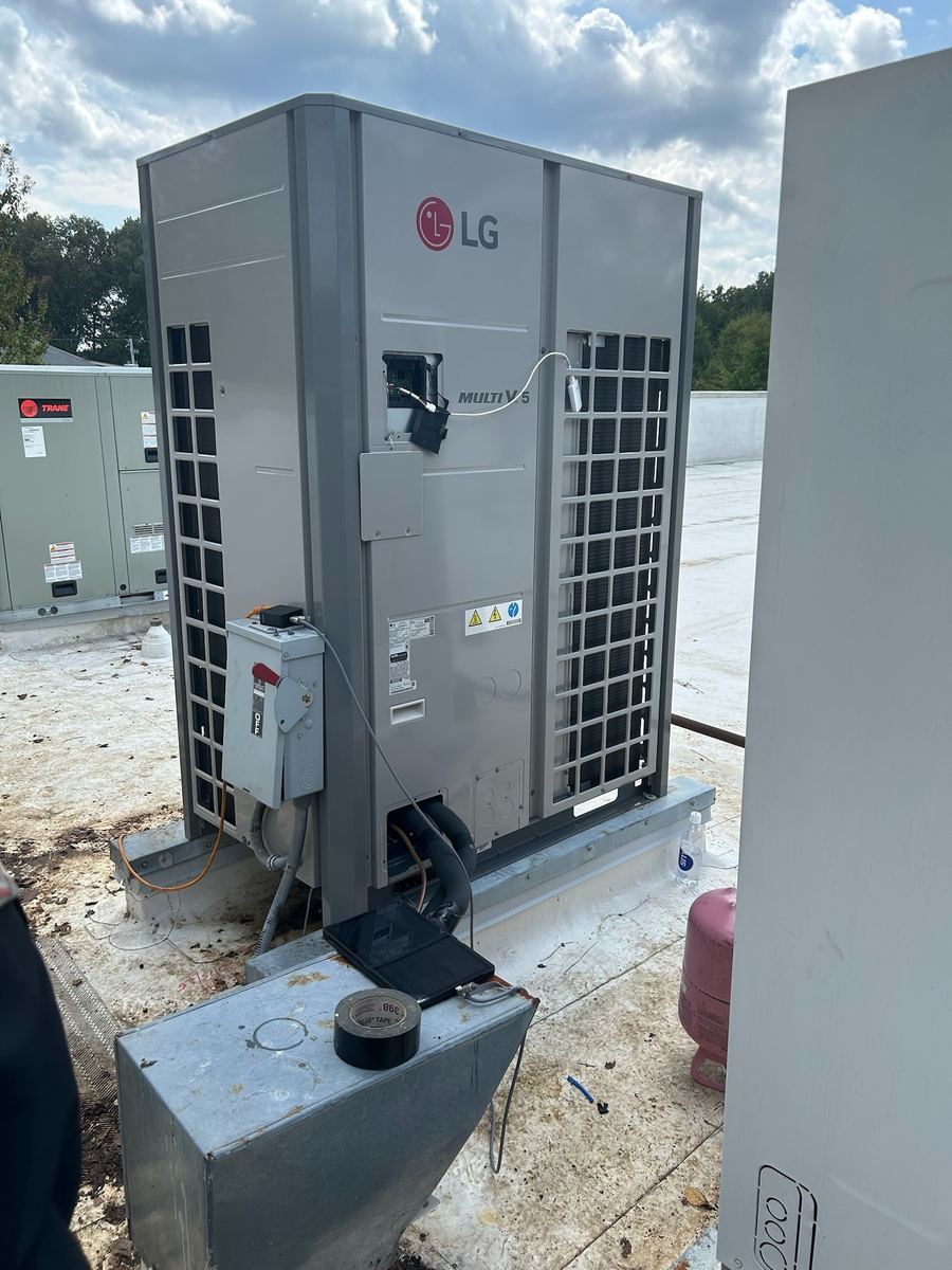 Comfortable LLC HVAC and electrical project in the Memphis area